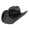 Bangora Straw Western Hat - Style Montana - Broken horn