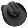 Bangora Straw Western Hat - Style Montana - Broken horn