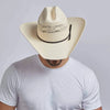 Bozeman Cowboy Straw Hat - Broken horn