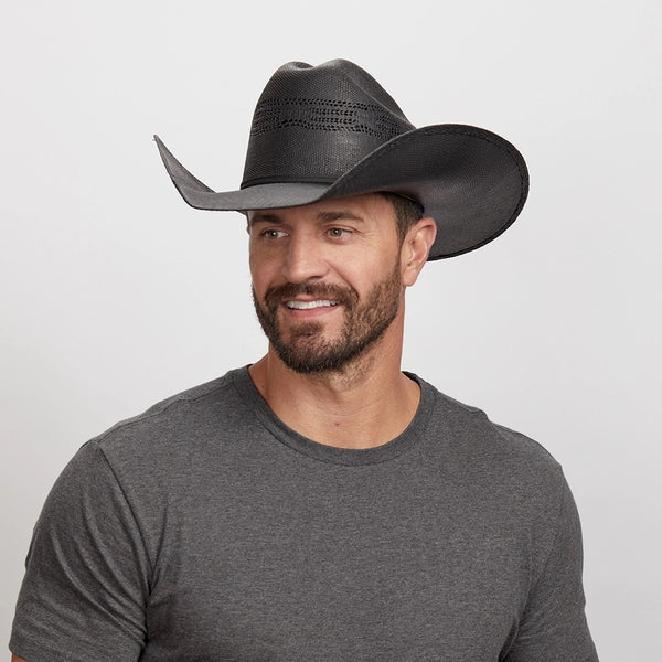 Bozeman Cowboy Straw Hat - Broken horn