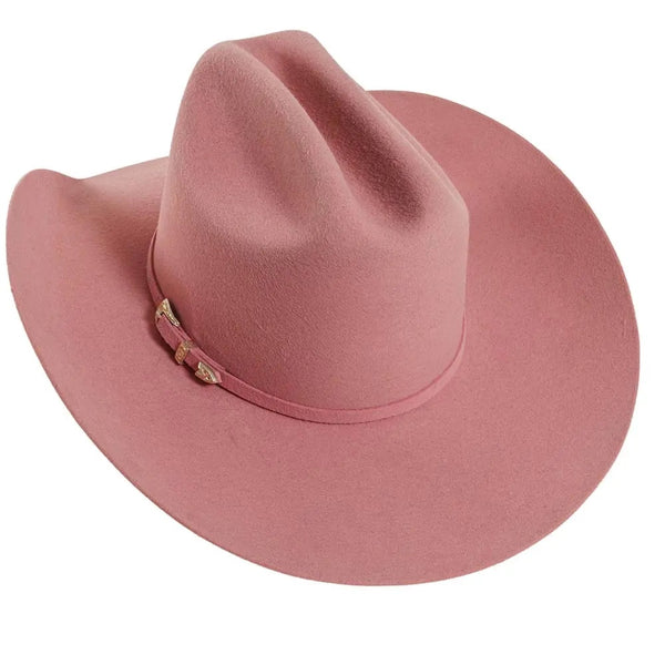 Cattleman - Felt Cowboy Hat - Cowboy Hat Band - Broken horn