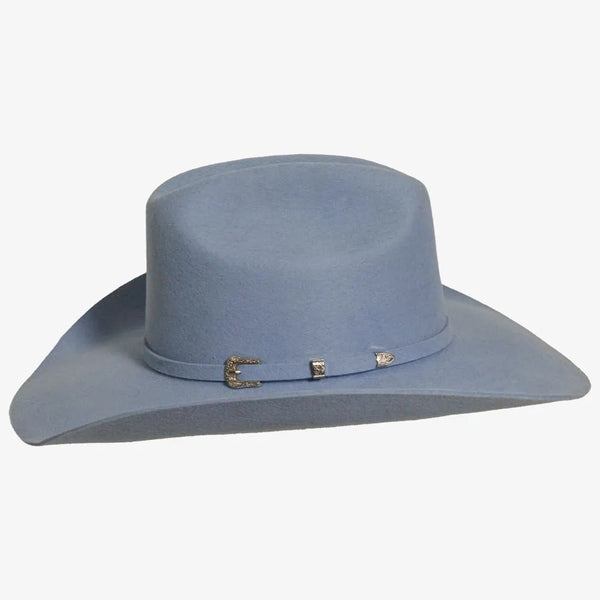Cattleman - Felt Cowboy Hat - Cowboy Hat Band - Broken horn