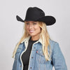 Cattleman - Felt Cowboy Hat - Cowboy Hat Band - Broken horn