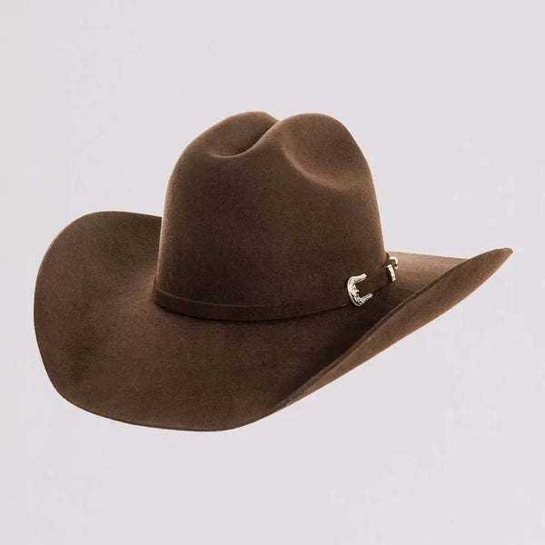 Cattleman - Felt Cowboy Hat - Cowboy Hat Band - Broken horn