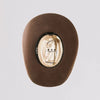 Cattleman - Felt Cowboy Hat - Cowboy Hat Band - Broken horn