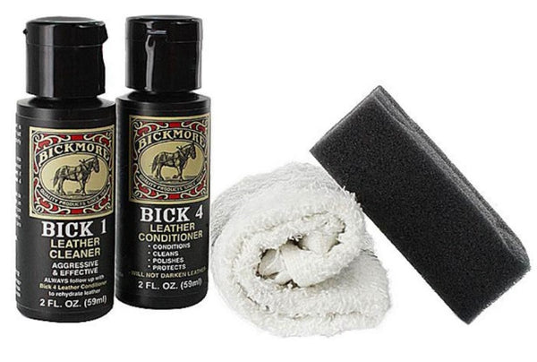 Bickmore Leather Care Travel Kit - Broken horn