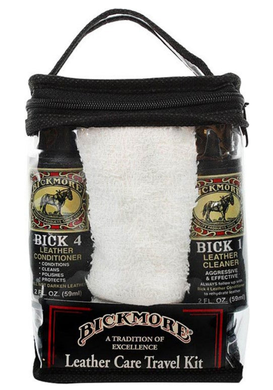 Bickmore Leather Care Travel Kit - Broken horn