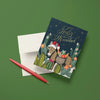 Feliz Navidad Holiday Greeting Card - Broken horn