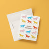 Horses Birthday Greeting Card - Broken horn