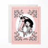 Vintage Cowgirl Birthday - Broken horn