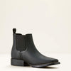 Ariat Booker Chelsea Wide Square Toe Western Boot - Youth - Broken horn