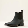 Ariat Booker Chelsea Wide Square Toe Western Boot - Youth - Broken horn