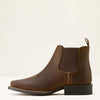 Ariat Booker Chelsea Wide Square Toe Western Boot - Youth - Broken horn