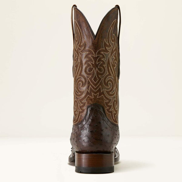 Ariat Men Classic Cash Wide Square Toe Western Boot - Broken horn