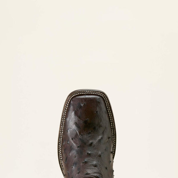 Ariat Men Classic Cash Wide Square Toe Western Boot - Broken horn