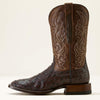Ariat Men Classic Cash Wide Square Toe Western Boot - Broken horn