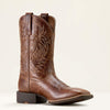 Ariat Men Sport Western Wide Square Toe Cowboy Boot - Broken horn