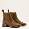 Ariat Women Booker Chelsea Wide Square Toe Western Boot - Broken horn