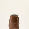Ariat Women Round Up Filly Wide Square Toe Western Boot - Broken horn