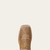 Ariat Womens Round Up Remuda Western Boot - Brown Bomber - Broken horn