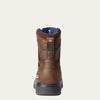 Ariat Turbo 8" USA Assembled Waterproof Carbon Toe Work Boot - Broken horn
