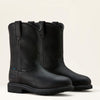 Ariat Sierra Waterproof Roper Toe Steel Toe Work Boot - Broken horn