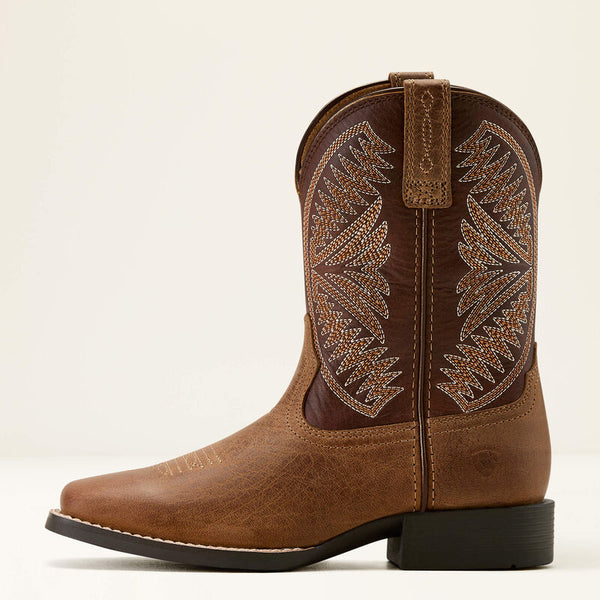 Ariat Youth Ruidoso Western Boot - Broken horn