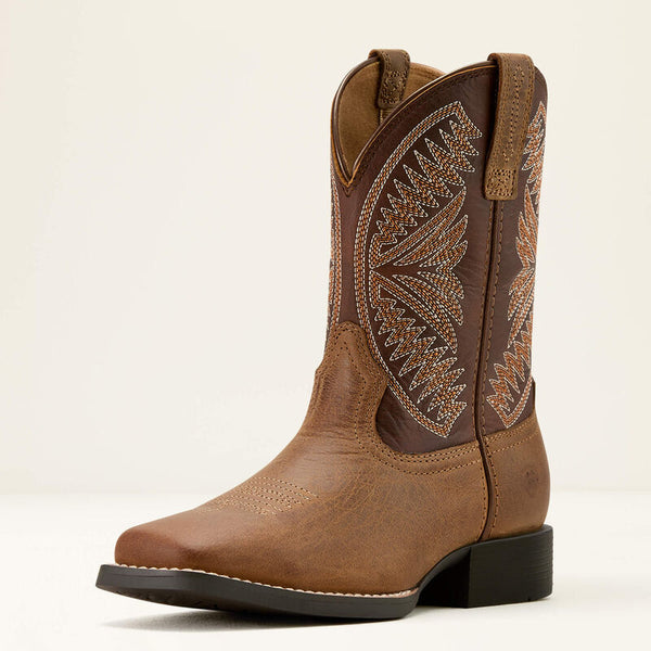 Ariat Youth Ruidoso Western Boot - Broken horn