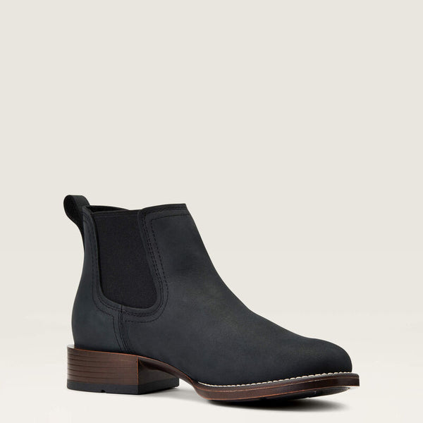 Ariat Mens Booker Ultra Round Toe Western Boot - Broken horn