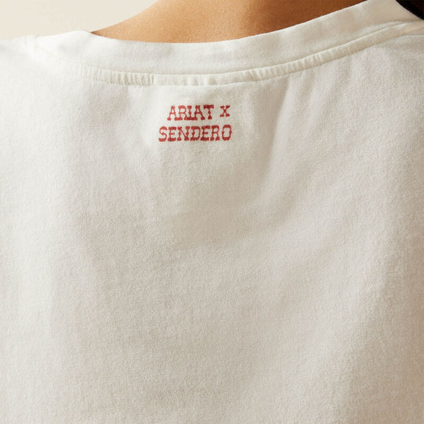 Ariat & Sendero Yeehaw T-Shirt - Broken horn