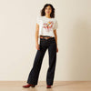 Ariat & Sendero Yeehaw T-Shirt - Broken horn