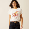Ariat & Sendero Yeehaw T-Shirt - Broken horn