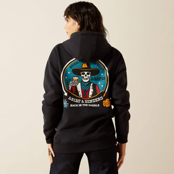 Ariat & Sendero When Life Gives You Agaves Hoodie - Broken horn