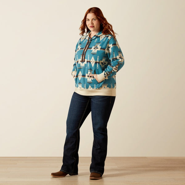 Ariat Logo 2.0 Printed Hoodie - Broken horn