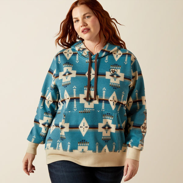 Ariat Logo 2.0 Printed Hoodie - Broken horn