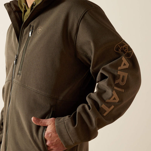 Ariat Men's Logo Softshell Jacket - Broken horn