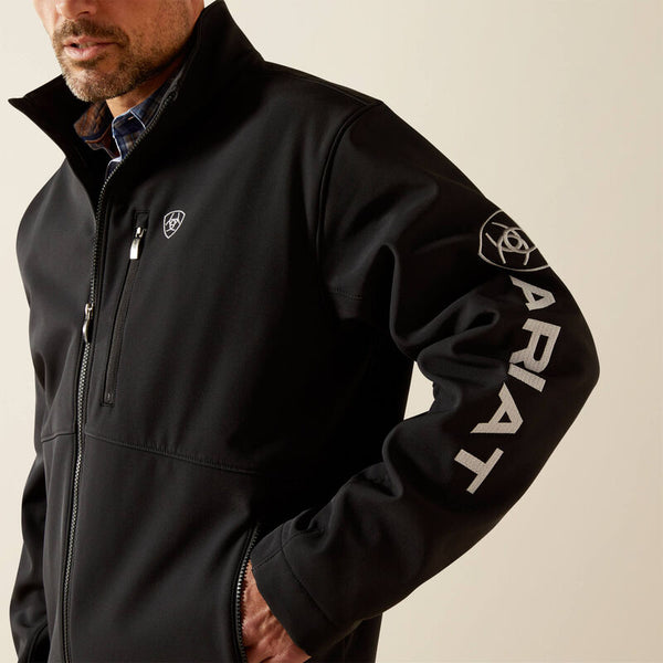 Ariat Men's Logo Softshell Jacket - Broken horn