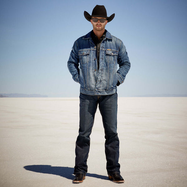 Ariat Blanket Lined Trucker Jacket - Broken horn