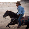 Ariat Denim Trucker Jacket - Broken horn