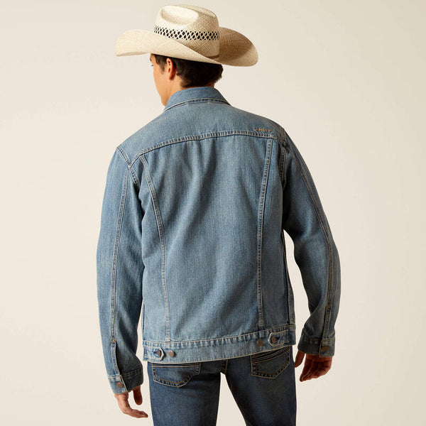 Ariat Denim Trucker Jacket - Broken horn