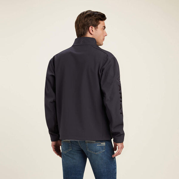 Ariat Mens Logo 2.0 Softshell Jacket - Phantom - Broken horn