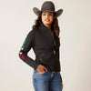 Ariat Women's Classic Team Softshell Brand Jacket - Broken horn