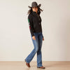 Ariat Women's Classic Team Softshell Brand Jacket - Broken horn