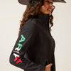 Ariat Women's Classic Team Softshell Brand Jacket - Broken horn
