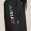 Ariat New Team Softshell Mexico Jacket Youth - Black - Broken horn