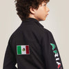 Ariat New Team Softshell Mexico Jacket Youth - Black - Broken horn