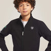 Ariat New Team Softshell Mexico Jacket Youth - Black - Broken horn