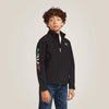 Ariat New Team Softshell Mexico Jacket Youth - Black - Broken horn
