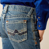 Ariat B5 Slim Charger Stackable Straight Leg Jean - Broken horn