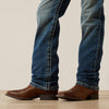 Ariat B5 Slim Charger Stackable Straight Leg Jean - Broken horn